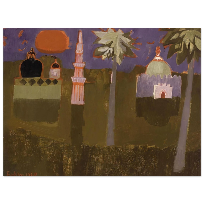 Mary Fedden - Minorets - 1968  75x100 cm / 30x40inches Fine Art Poster