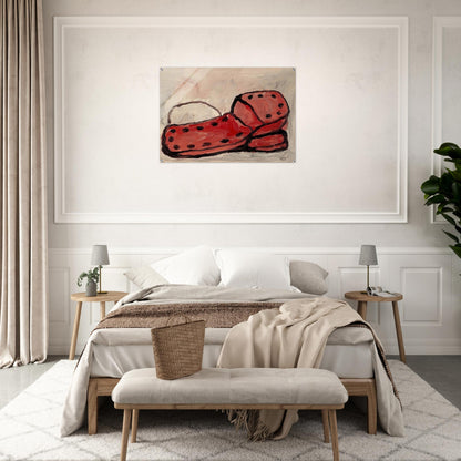 SHOES 1968 - Philip Guston Acrylic Print - 70x100 cm / 28x40″ inches