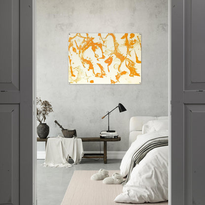 Gold Stone - Lee Krasner Acrylic Print - 70x100 cm / 28x40″ inches