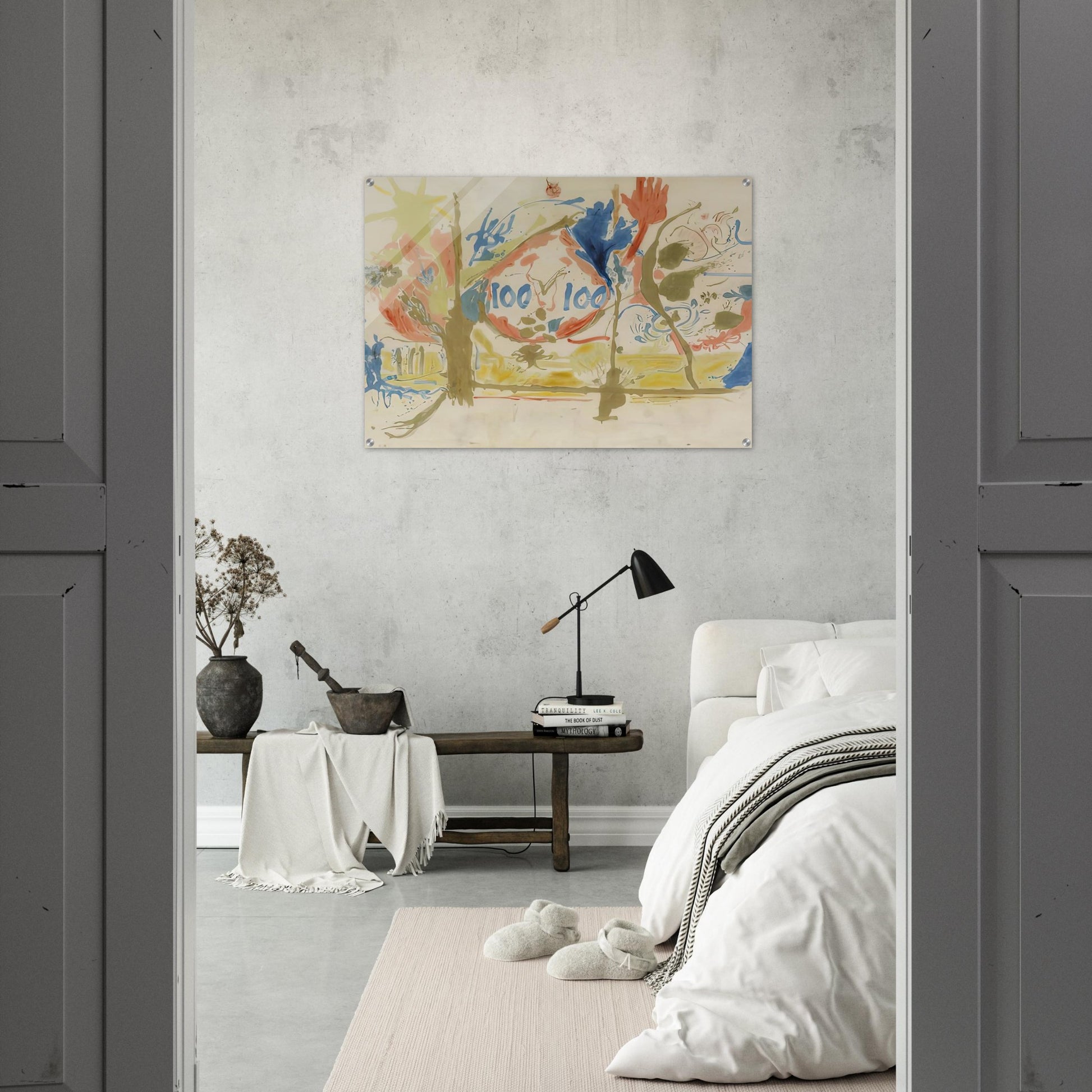 Eden, 1956- - Helen Frankenthaler Acrylic Print - 70x100 cm / 28x40″ inches | Helen Frankenthaler Wall Art | Helen Frankenthaler Prints