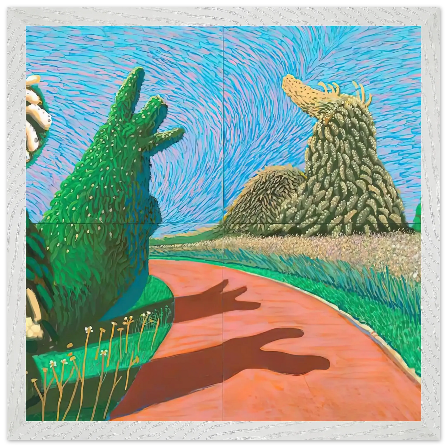 David Hockney - David Hockney Wall art - 60x90 cm / 24x36 Inches - Fine Art Poster - -