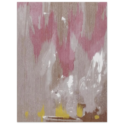 Helen Frankenthaler - Tales of Genji IV - 1998 Wall art - 70x100 cm / 28x40 inches - Premium Wooden Framed Poster With Fine Art Paper - Black frame