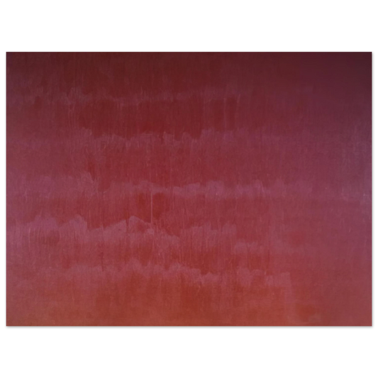 Marcia Hafif - Venetian Red  75x100 cm / 30x40inches Fine Art Poster