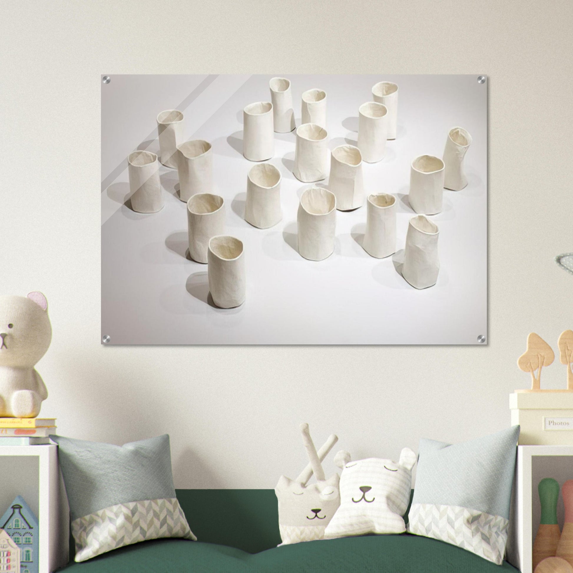 REPETITION NINETEEN I 1967 - Eva Hesse Acrylic Print - 70x100 cm / 28x40″ inches