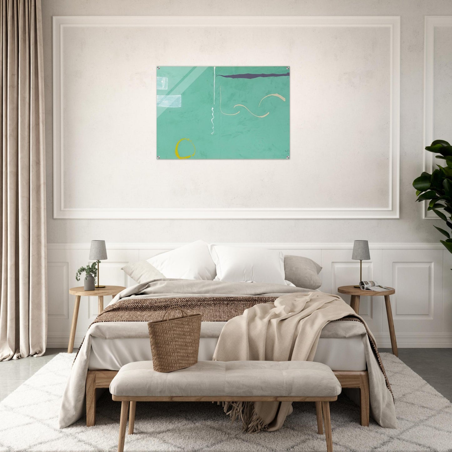 Tahiti - 1989 - Helen Frankenthaler Acrylic Print - 70x100 cm / 28x40″ inches
