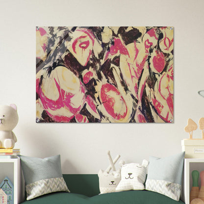 Gaea - Lee Krasner Acrylic Print - 70x100 cm / 28x40″ inches | Lee Krasner Wall Art | Lee Krasner Prints