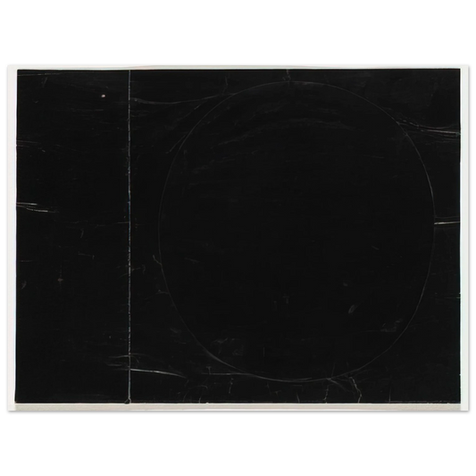 Ellsworth Kelly - Black on Black  75x100 cm / 30x40inches Fine Art Poster