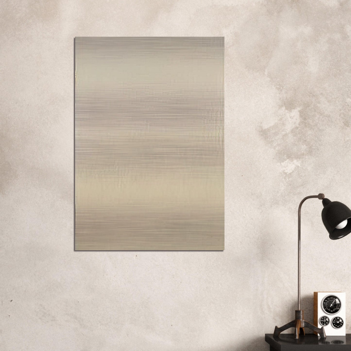 No Test - 1970 - Brice Marden Brushed Aluminum Print - 70x100 cm / 28x40 inches | Brice Marden Aluminum Print | Brice Marden Prints