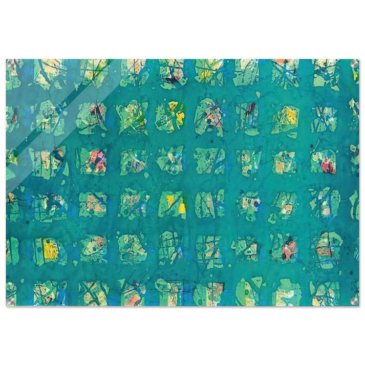 La Primavera Fredda  Cold Spring  - Sam Francis Acrylic Print - 70x100 cm / 28x40″ inches