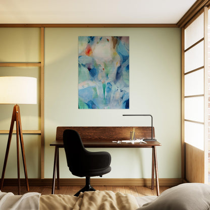 Before Songs - Alice Baber Brushed Aluminum Print - 70x100 cm / 28x40 inches | Alice Baber Aluminum Print | Alice Baber Prints