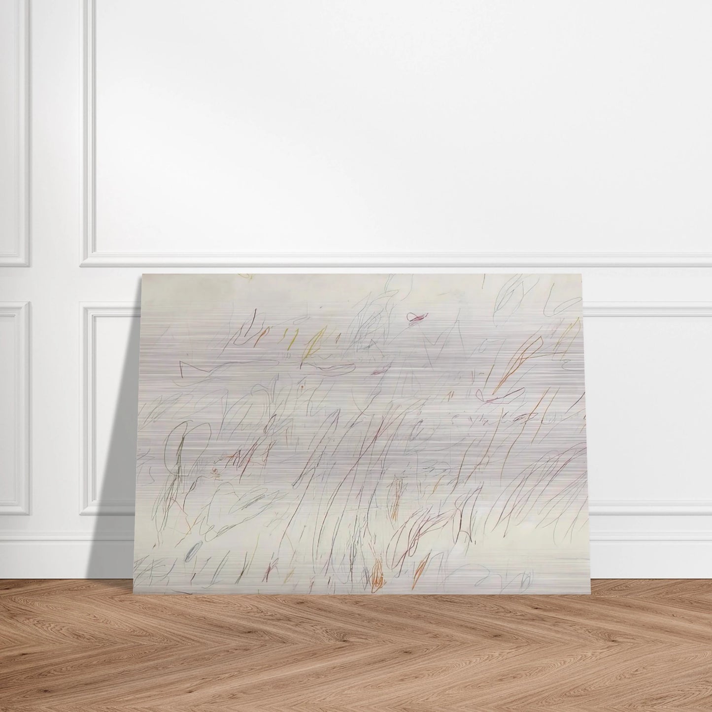 Sunset - Cy Twombly Brushed Aluminum Print - 70x100 cm / 28x40 inches | Cy Twombly Aluminum Print | Cy Twombly Prints