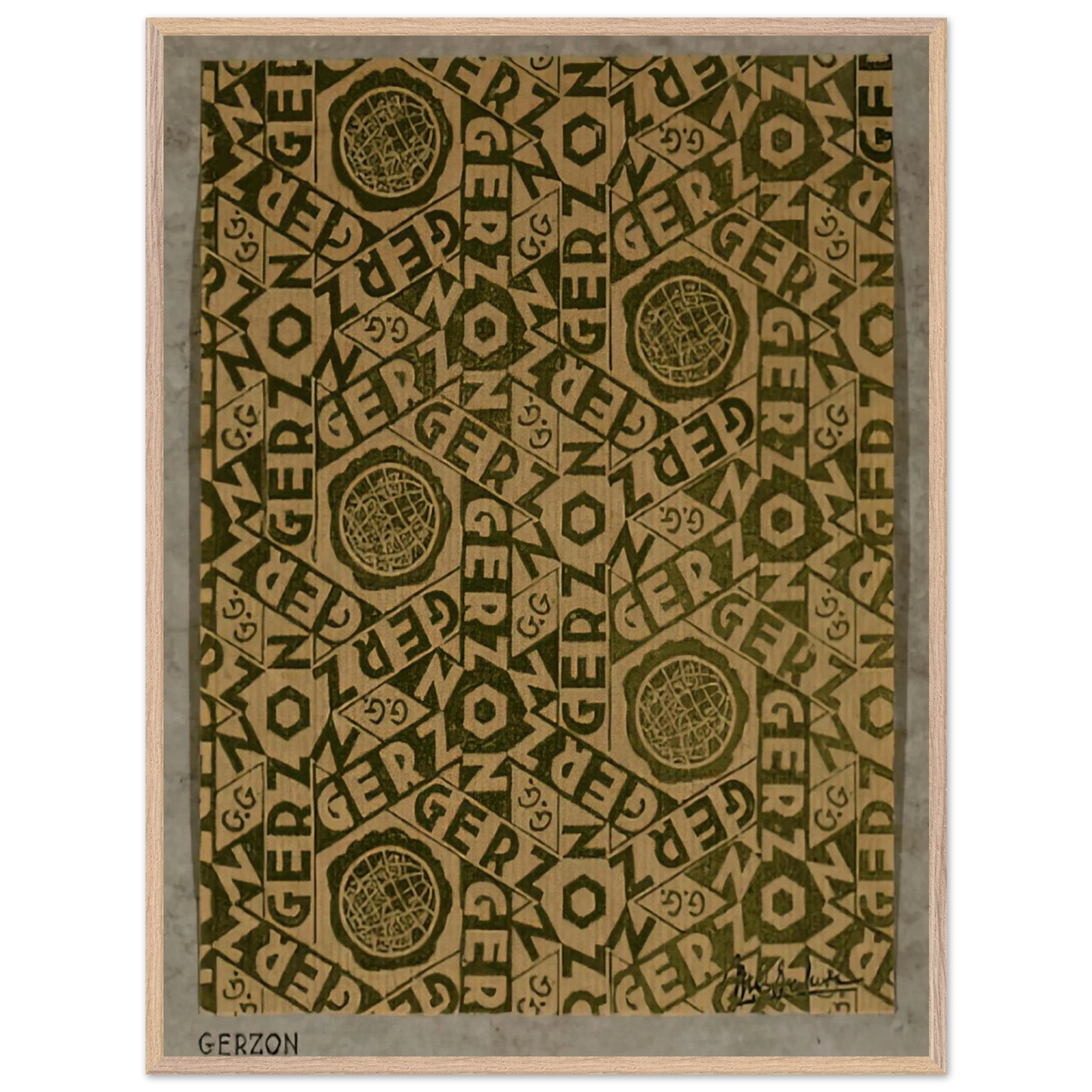 MC Escher - ESCHER (19) Wall Art - 21x29.7 cm / 8x12" - Premium Wooden Framed Poster With Fine Art Paper - Black frame