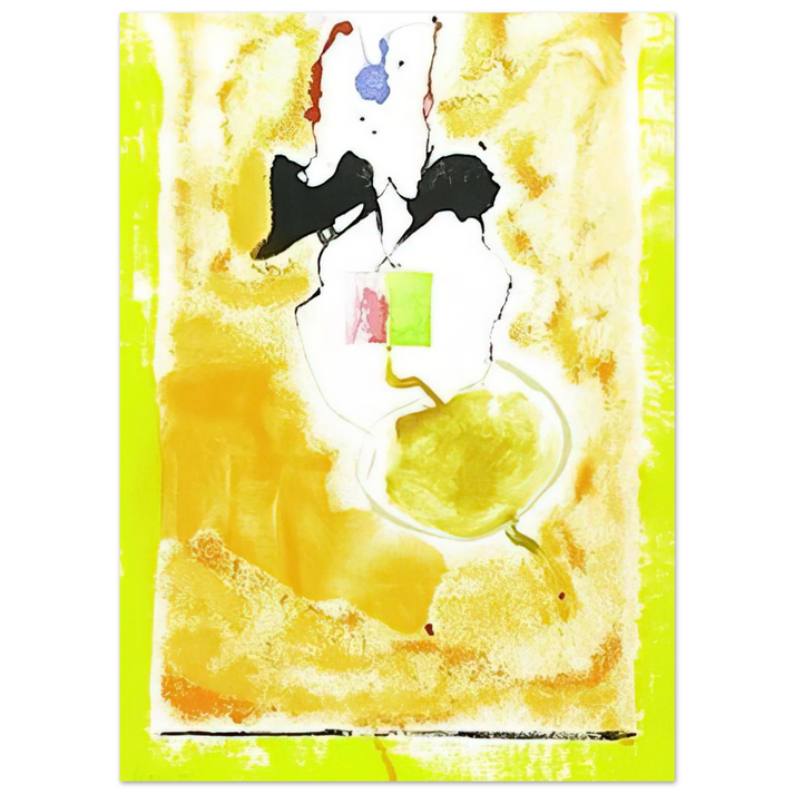 Helen Frankenthaler - Solar Imp - 2001 Wall art - 30x45 cm / 12x18 inches - Fine Art Poster-canvas - -