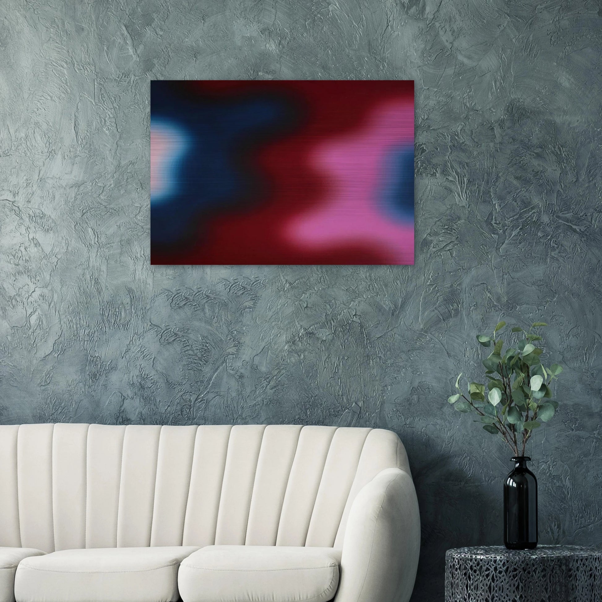 M-12 - 1970 - Wojciech Fangor Brushed Aluminum Print - 70x100 cm / 28x40 inches | Wojciech Fangor Aluminum Print | Wojciech Fangor Prints