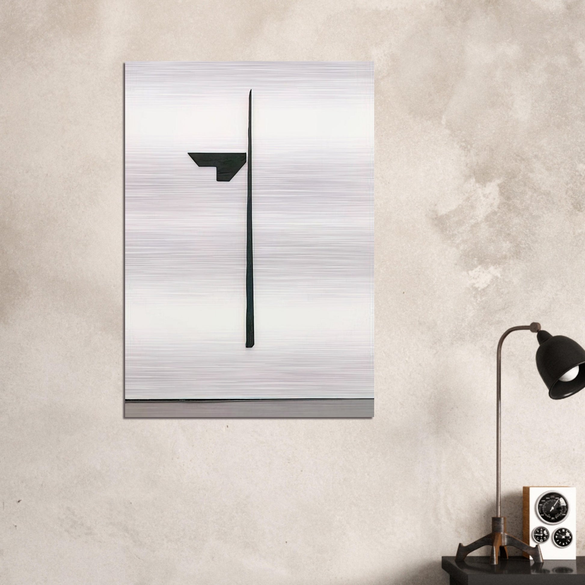 Butterfly II - 1969 - Blinky Palermo Brushed Aluminum Print - 70x100 cm / 28x40 inches | Blinky Palermo Aluminum Print | Blinky Palermo Prints