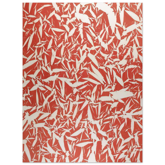 Simon Hantai - Study - 1969  75x100 cm / 30x40inches Fine Art Poster