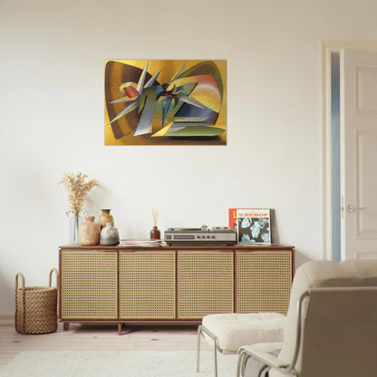The Desert - 1938 - John Ferren Brushed Aluminum Print - 70x100 cm / 28x40 inches | John Ferren Aluminum Print | John Ferren Prints