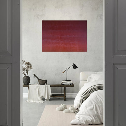 Venetian Red - Marcia Hafif Brushed Aluminum Print - 70x100 cm / 28x40 inches | Marcia Hafif Aluminum Print | Marcia Hafif Prints