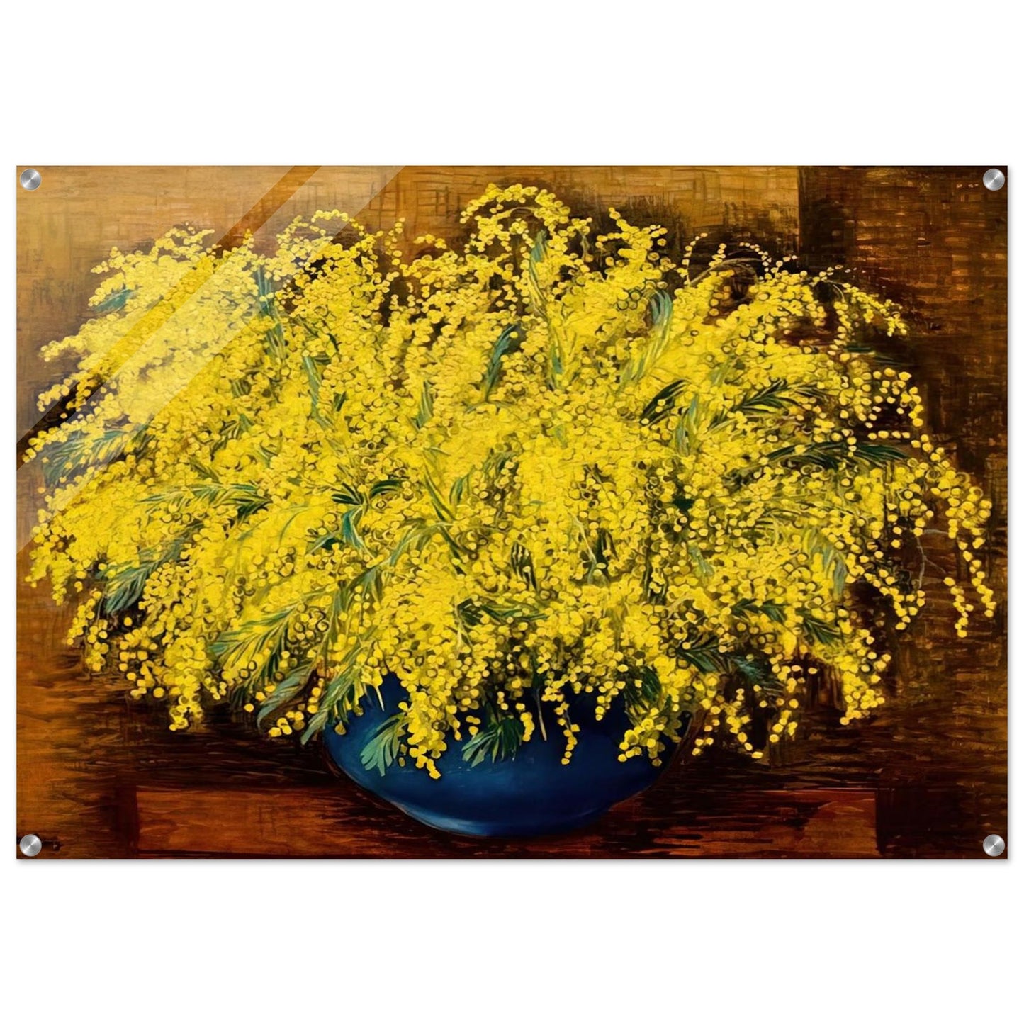 MIMOSAS 1939 - Moise Kisling Acrylic Print - 70x100 cm / 28x40″ inches | Moise Kisling Wall Art | Moise Kisling Prints