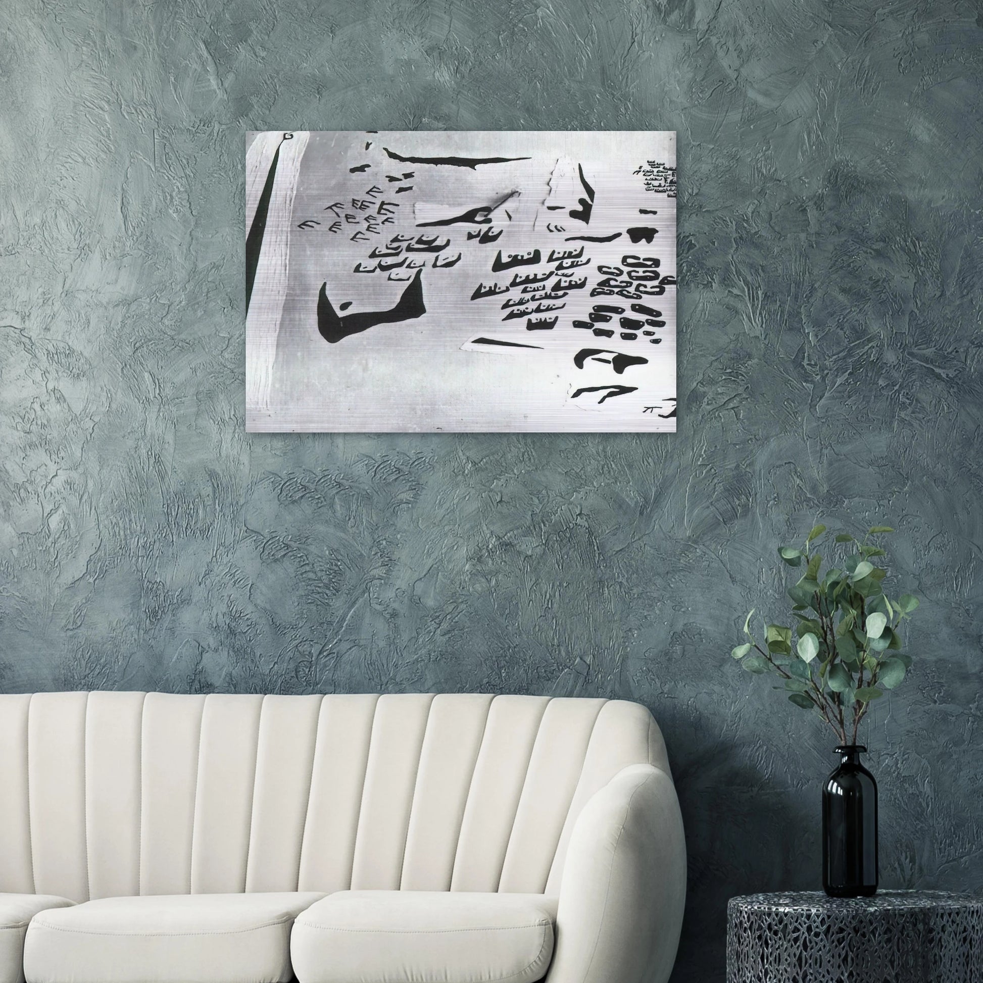 FISHERMEN IN THE SUN - Salvador Dali Brushed Aluminum Print - 70x100 cm / 28x40 inches | Salvador Dali Aluminum Print | Salvador Dali Prints