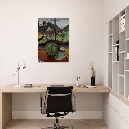 THE GREEN PUMPKIN 1916 - Henri Matisse Brushed Aluminum Print - 70x100 cm / 28x40 inches | Henri Matisse Aluminum Print | Henri Matisse Prints