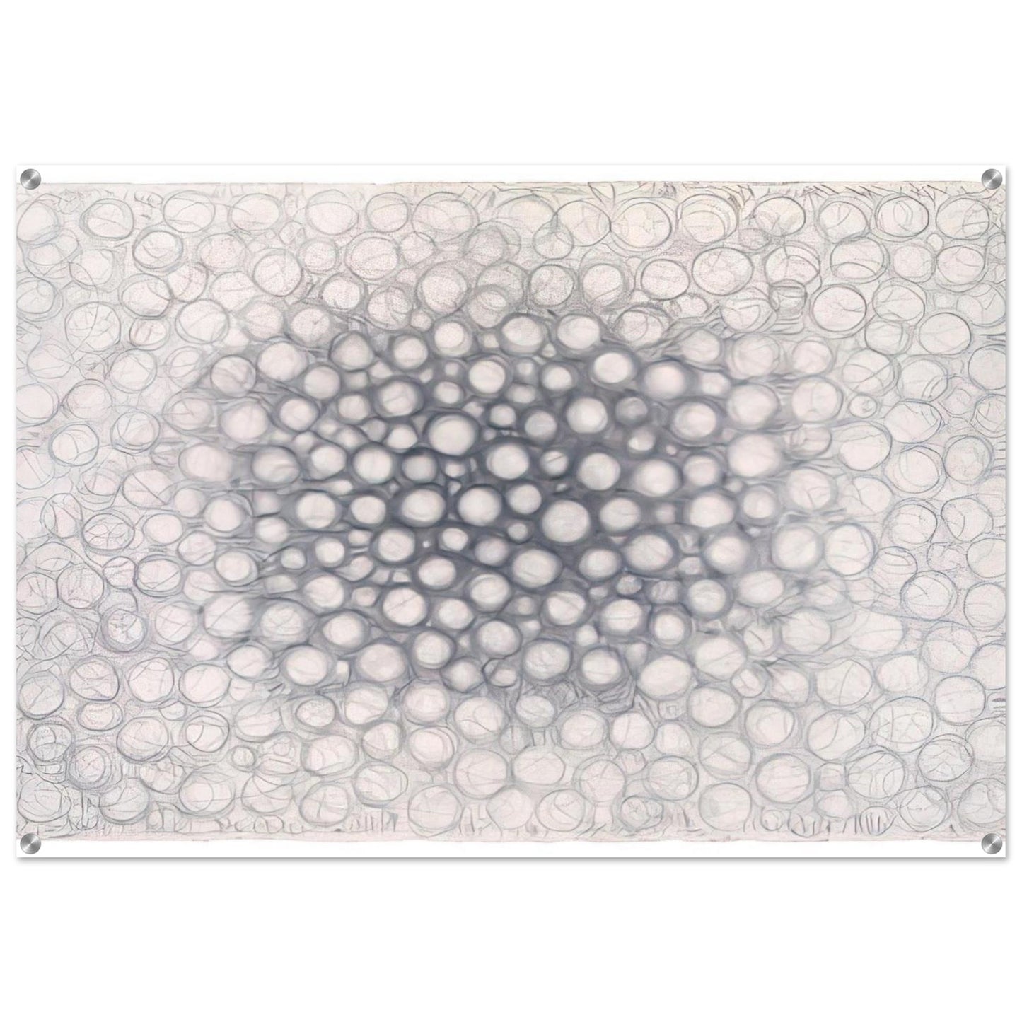 Light Gathers to the Question of No - Richard Pousette-Dart Acrylic Print - 70x100 cm / 28x40″ inches