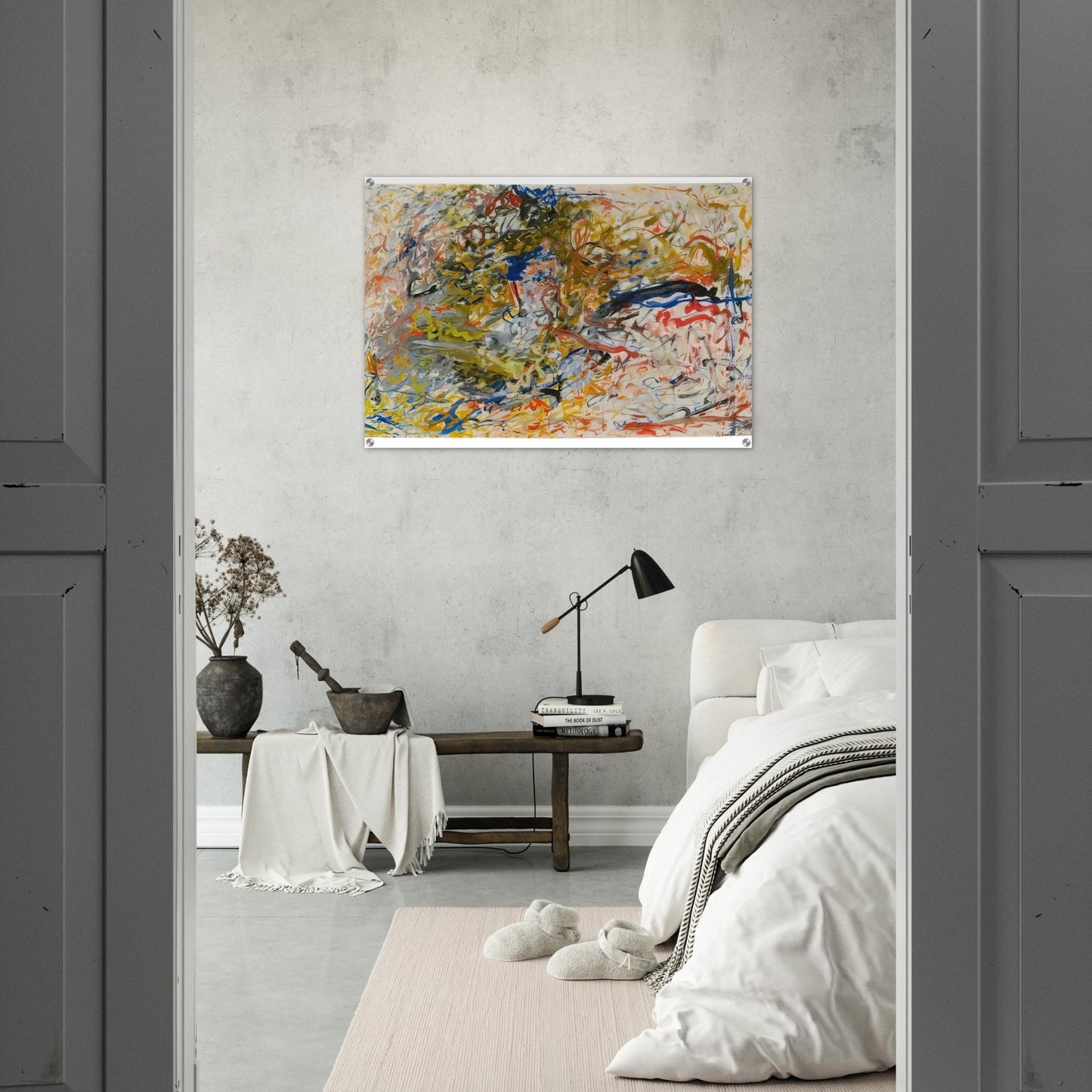 UNTITLED 1960 - Milton Resnick Acrylic Print - 70x100 cm / 28x40″ inches