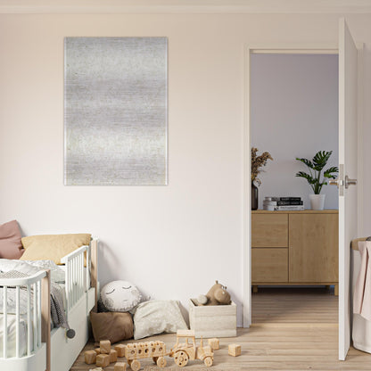 Rule - Robert Ryman Brushed Aluminum Print - 70x100 cm / 28x40 inches | Robert Ryman Aluminum Print | Robert Ryman Prints