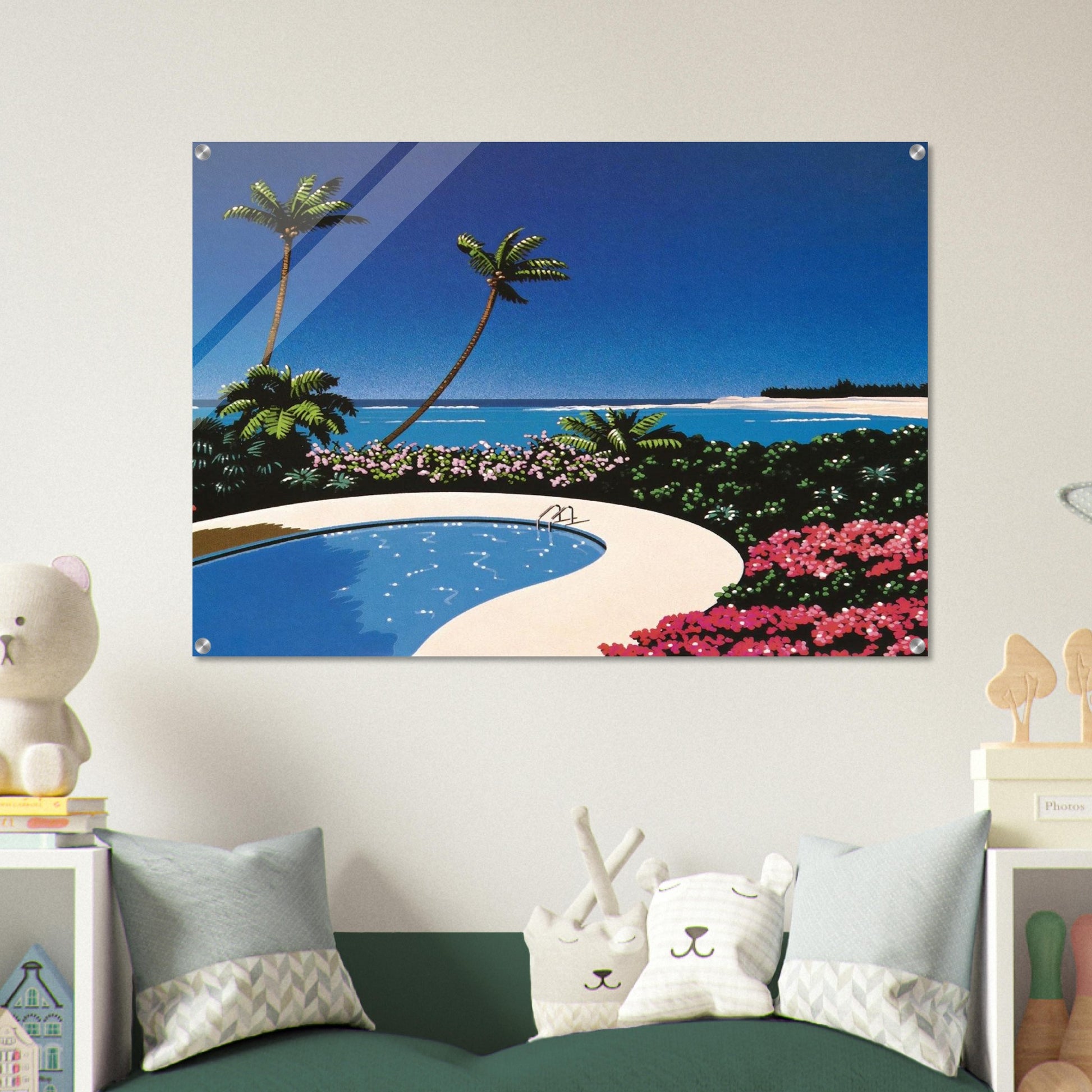 Fall of Sound - Hiroshi Nagai Acrylic Print - 70x100 cm / 28x40″ inches
