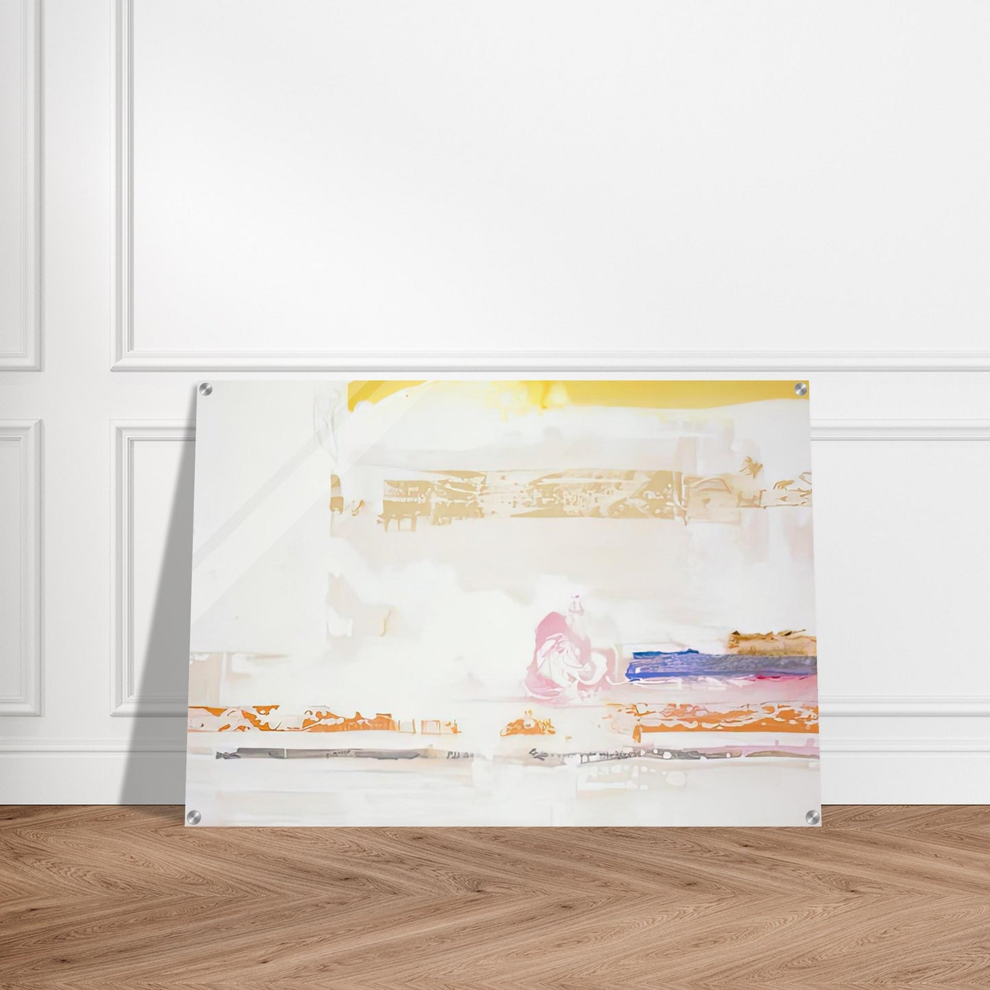 Snow Basin, 1990- - Helen Frankenthaler Acrylic Print - 70x100 cm / 28x40″ inches