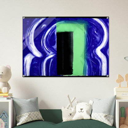 Moroccan Door - 1991 - Howard Hodgkin Acrylic Print - 70x100 cm / 28x40″ inches