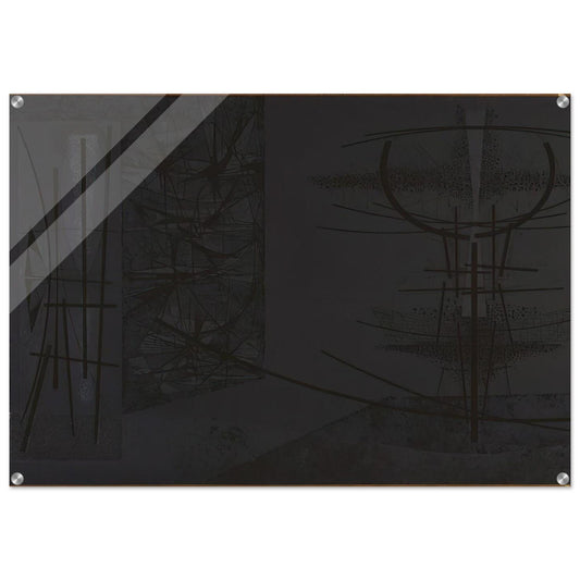 Stillness - 1956 - Jimmy Ernst Acrylic Print - 70x100 cm / 28x40″ inches