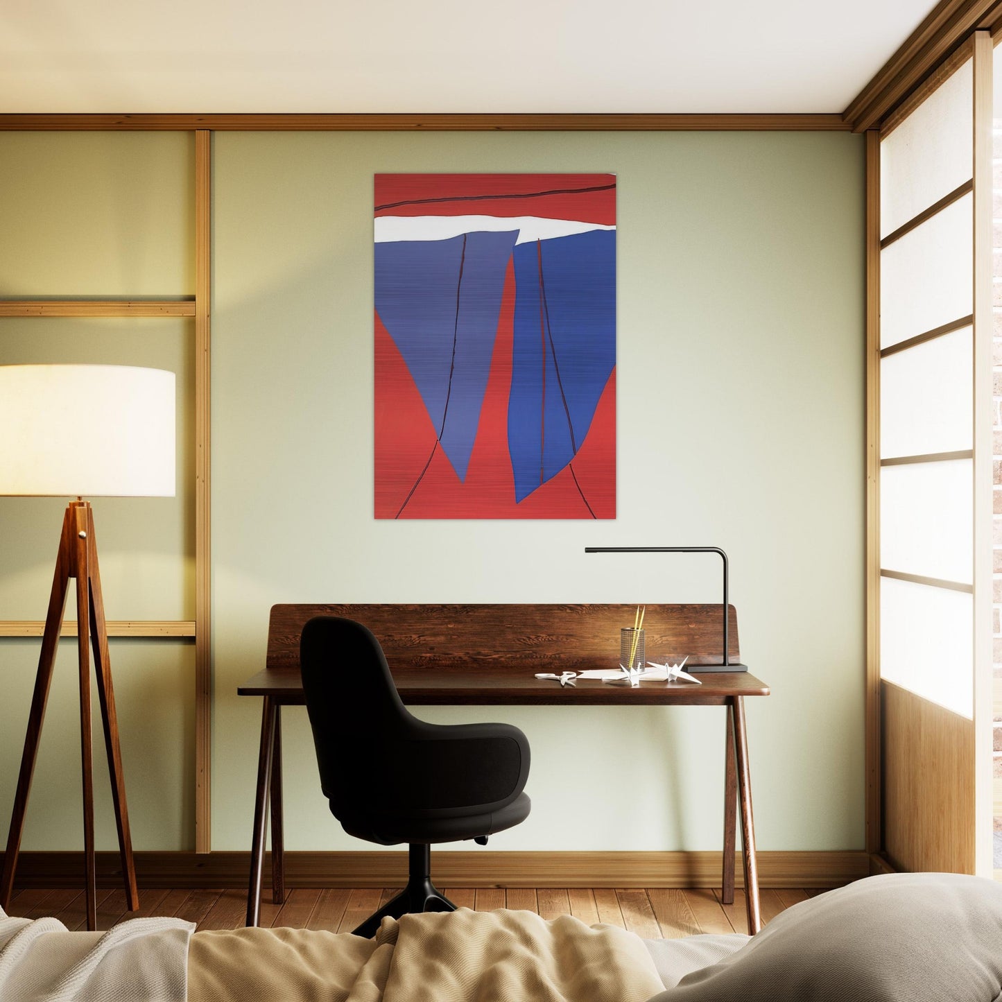 Spring - 1984 - Ray Parker Brushed Aluminum Print - 70x100 cm / 28x40 inches | Ray Parker Aluminum Print | Ray Parker Prints