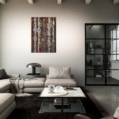 Illumination Gothic - Richard Pousette-Dart Brushed Aluminum Print - 70x100 cm / 28x40 inches | Richard Pousette-Dart Aluminum Print | Richard Pousette-Dart Prints