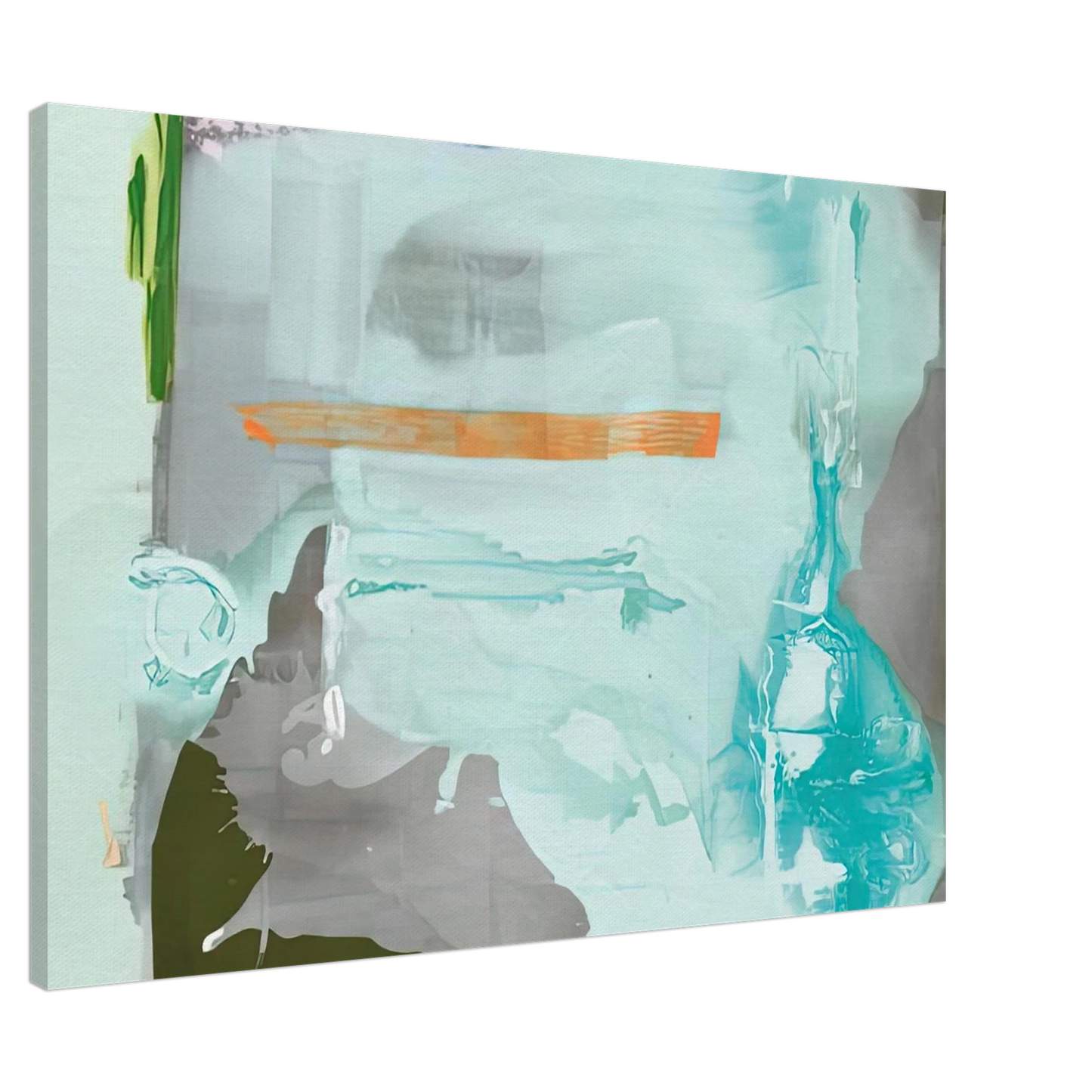 Helen Frankenthaler - Poseidon, 1990- Wall Art - 60x80 cm / 24x32 inches - Fine Art Poster-canvas - -