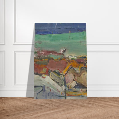 Berkeley - Richard Diebenkorn Brushed Aluminum Print - 70x100 cm / 28x40 inches | Richard Diebenkorn Aluminum Print | Richard Diebenkorn Prints