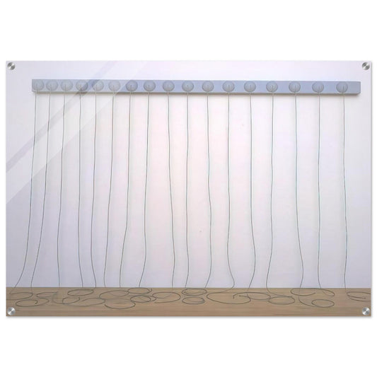 ADDENDUM 1967 - Eva Hesse Acrylic Print - 70x100 cm / 28x40″ inches | Eva Hesse Wall Art | Eva Hesse Prints