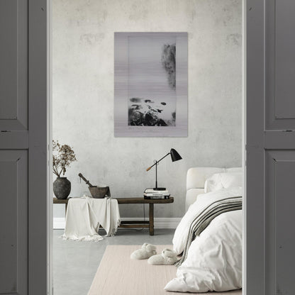 WAITING FOR A HOLIDAY 1974 - Zao Wou-Ki Brushed Aluminum Print - 70x100 cm / 28x40 inches | Zao Wou-Ki Aluminum Print | Zao Wou-Ki Prints