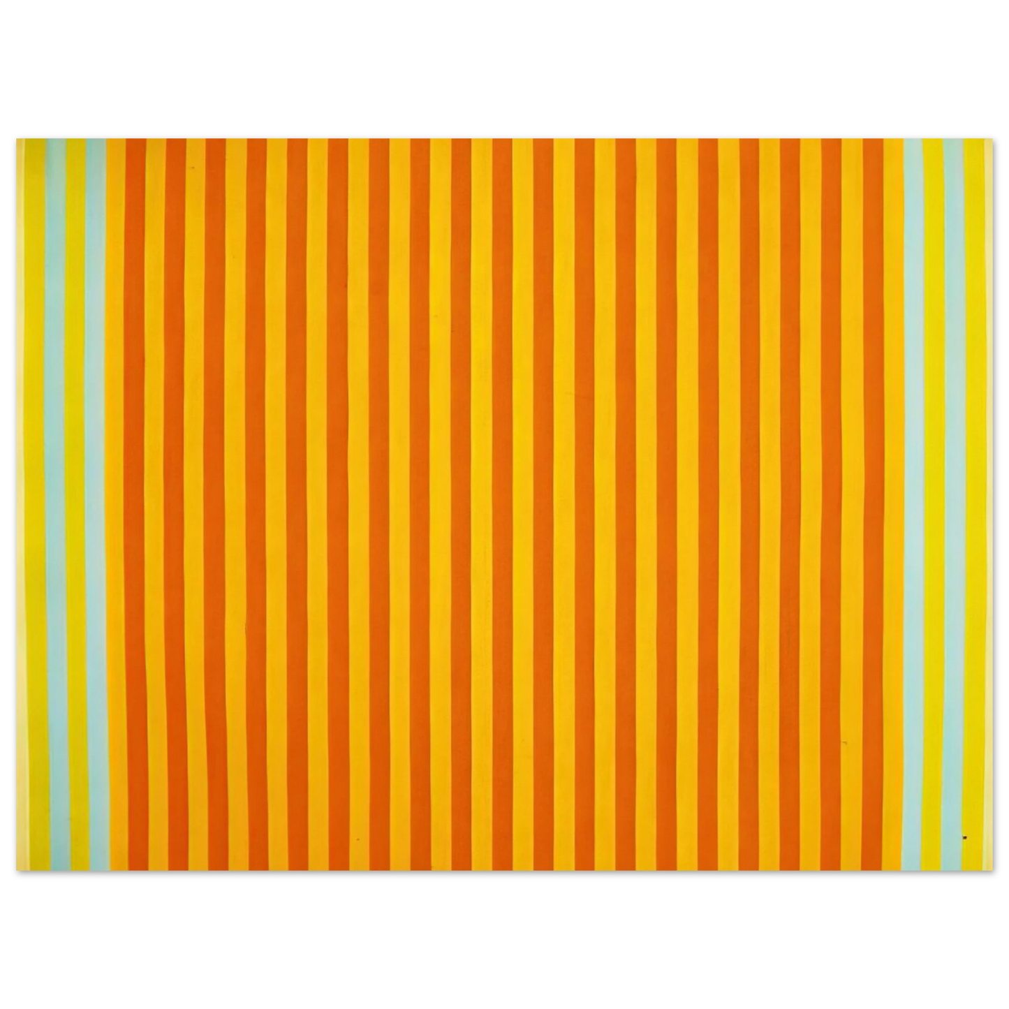 Gene Davis - Sunball - 1960  75x100 cm / 30x40inches Fine Art Poster