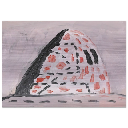 UNTITLED 2 - Philip Guston Brushed Aluminum Print - 70x100 cm / 28x40 inches | Philip Guston Aluminum Print | Philip Guston Prints