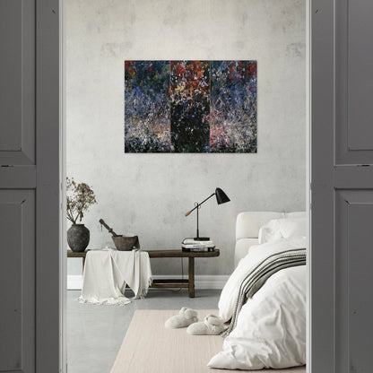Pavane - Jean-Paul Riopelle Brushed Aluminum Print - 70x100 cm / 28x40 inches | Jean-Paul Riopelle Aluminum Print | Jean-Paul Riopelle Prints