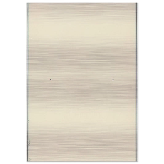 Conversion - 2003 - Robert Ryman Brushed Aluminum Print - 70x100 cm / 28x40 inches | Robert Ryman Aluminum Print | Robert Ryman Prints