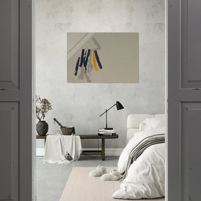 Striped Picture - 1962 - Charlotte Posenenske Acrylic Print - 70x100 cm / 28x40″ inches | Charlotte Posenenske Wall Art | Charlotte Posenenske Prints