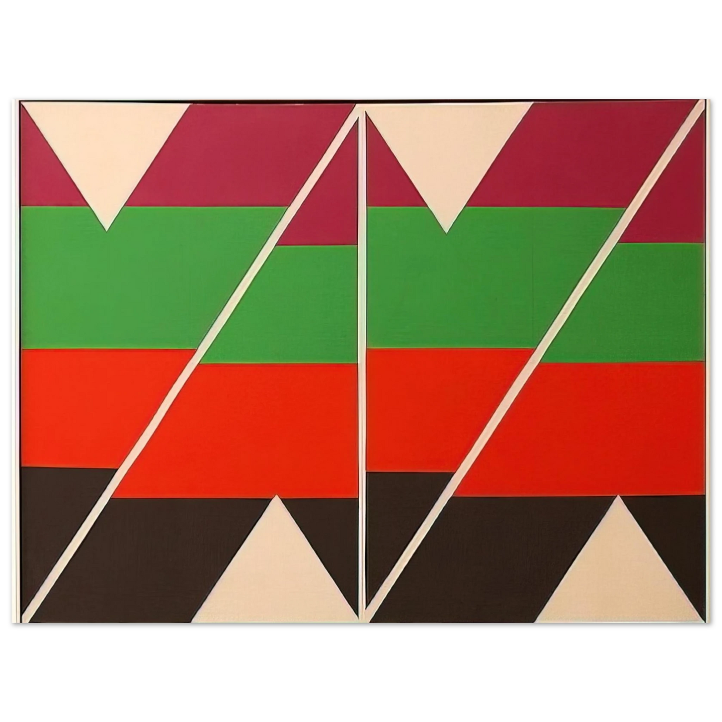 Larry Zox - Scissors Jack - 1974  75x100 cm / 30x40inches Fine Art Poster
