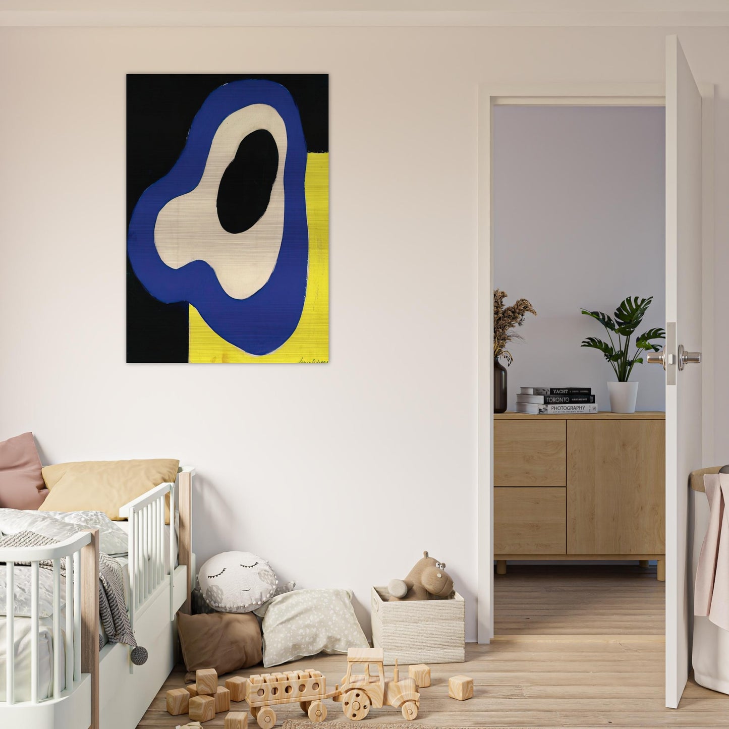 RYTHME - Sonia Delaunay Brushed Aluminum Print - 70x100 cm / 28x40 inches | Sonia Delaunay Aluminum Print | Sonia Delaunay Prints