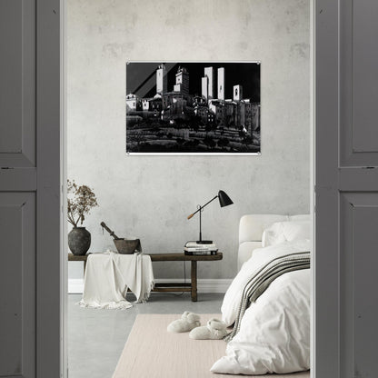 SAN GIMIGNANO - MC Escher Acrylic Print - 70x100 cm / 28x40″ inches | Maurits Cornelis Escher Prints