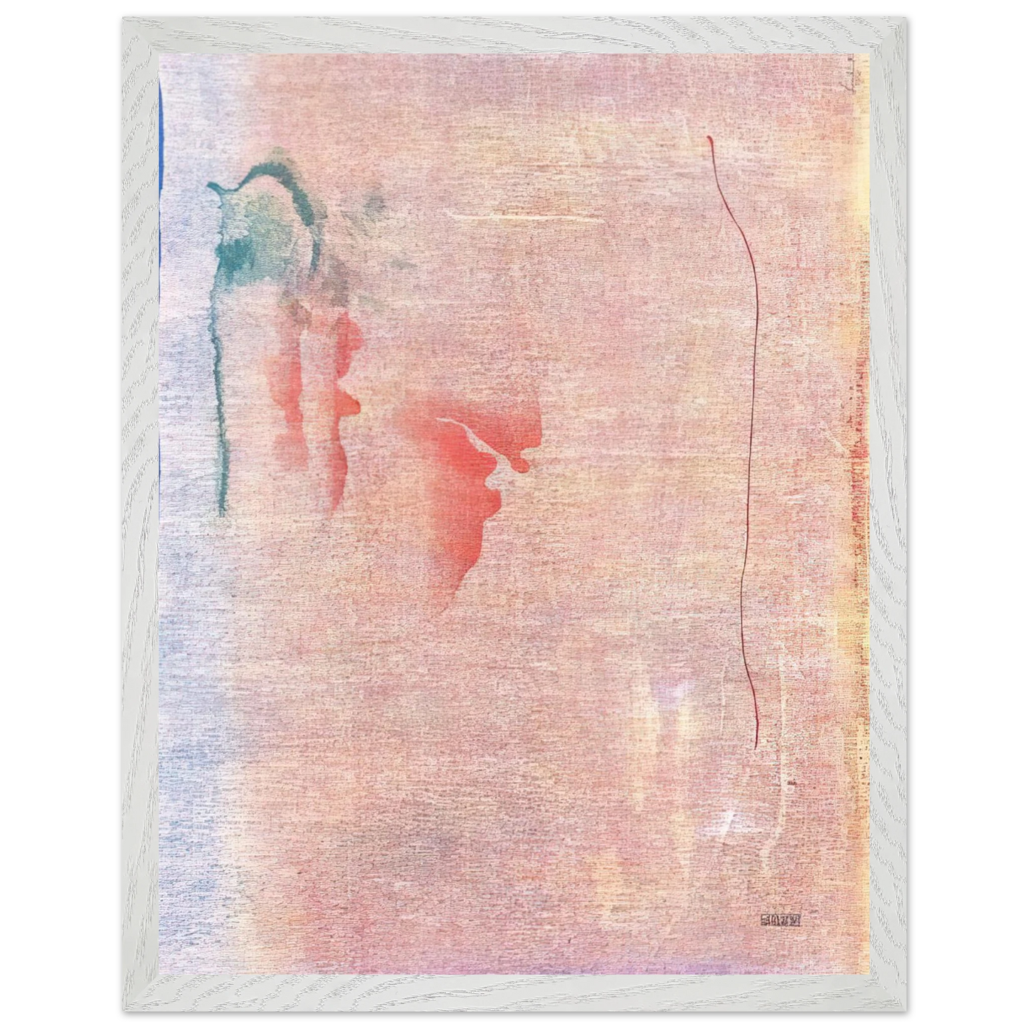 Helen Frankenthaler - Cedar Hill - 1983 Wall art - A1 (59.4 x 84.1  cm) - Fine Art Poster-canvas - -