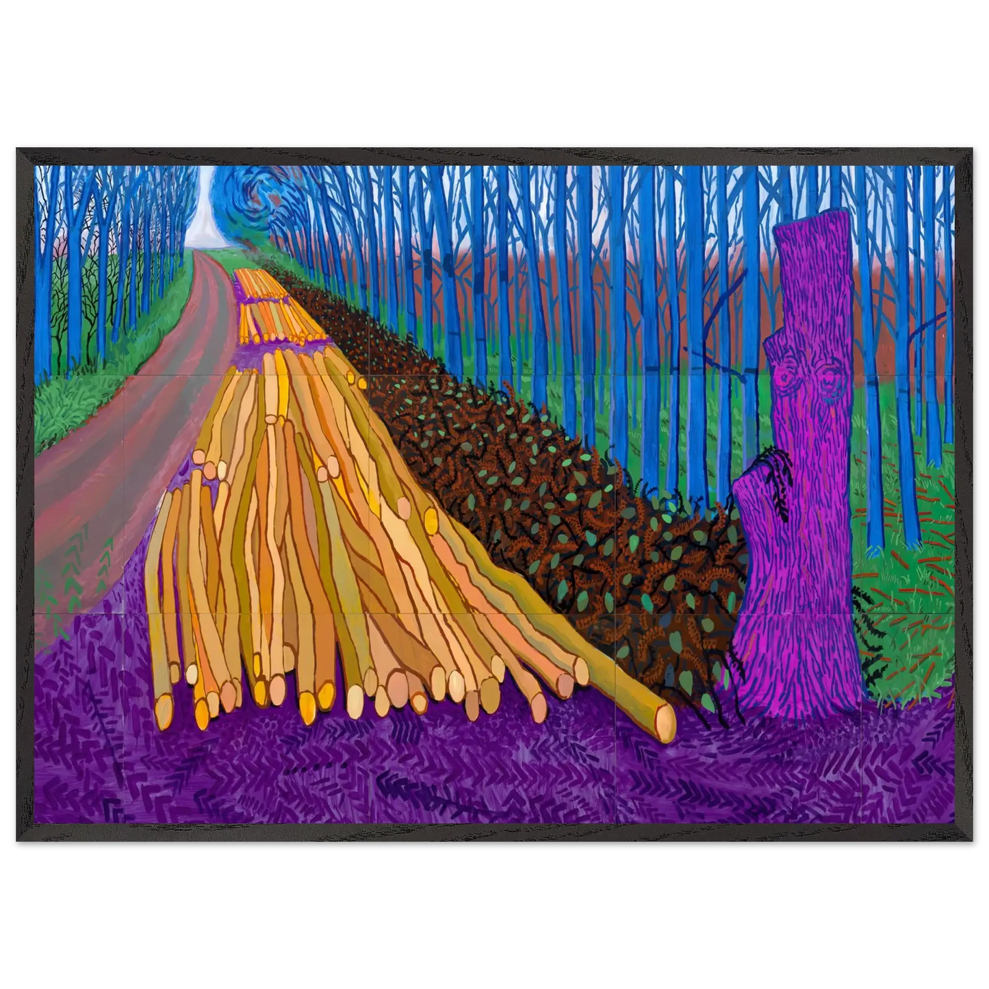 David Hockney - David Hockney Wall art - 30x45 cm / 12x18 Inches - Fine Art Poster - -
