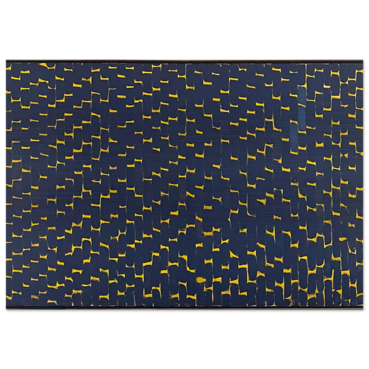 LATE NIGHT REFLECTIONS 1972 - Alma Woodsey Thomas Brushed Aluminum Print - 70x100 cm / 28x40 inches | Alma Woodsey Thomas Aluminum Print | Alma Woodsey Thomas Prints