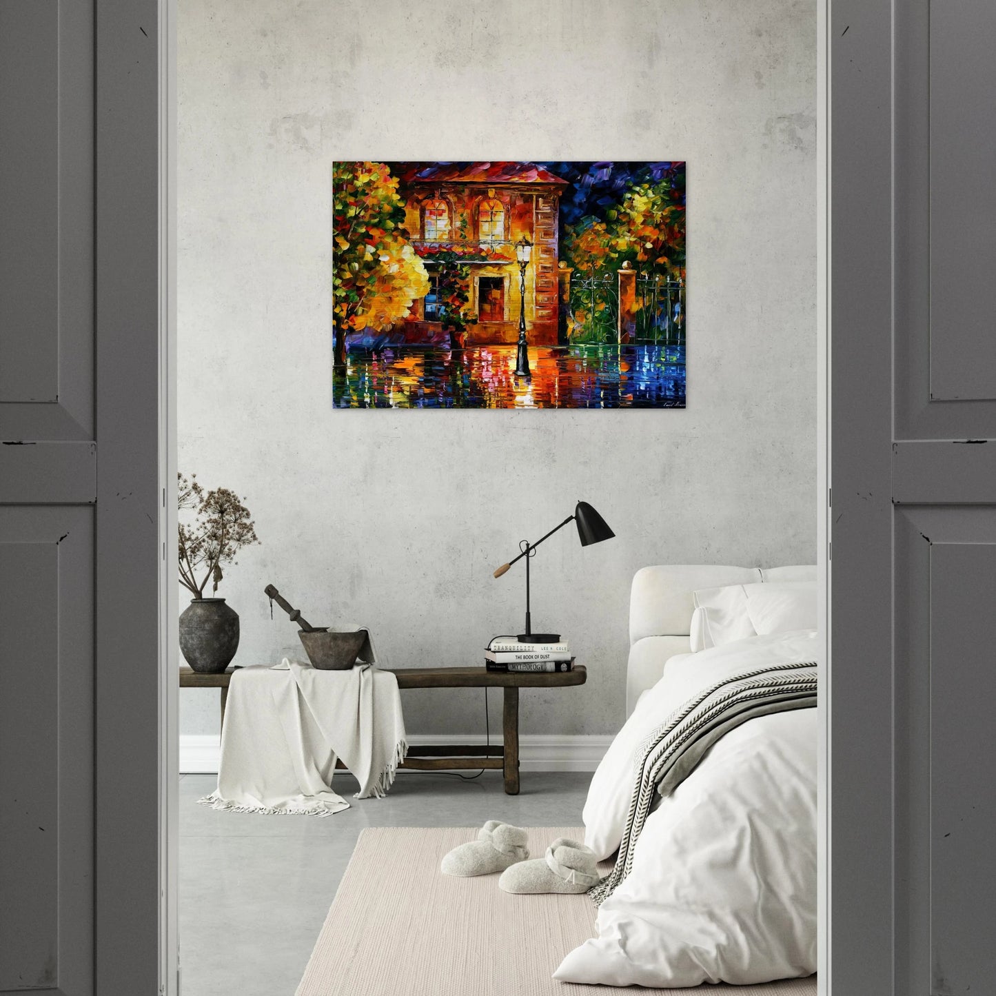 Leonid Afremov - Leonid Afremov Brushed Aluminum Print - 70x100 cm / 28x40 inches | Leonid Afremov Aluminum Print | Leonid Afremov Prints